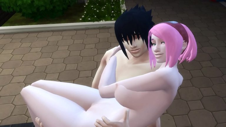 Sasuke y Sakura Dia Romantico Sexo en Publico Naruto